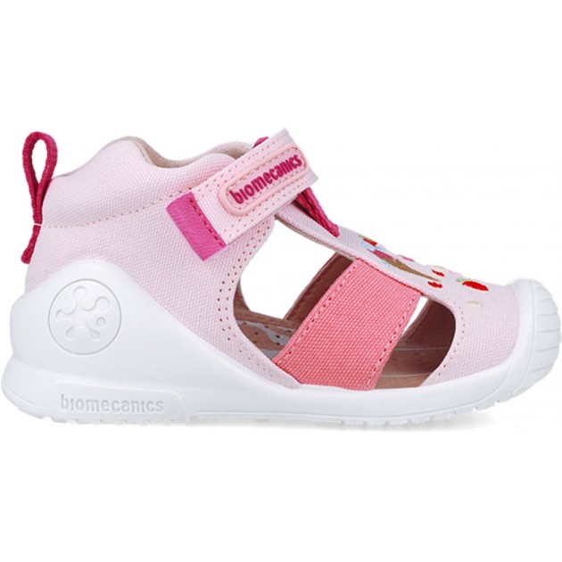 Sandales pour filles Premiers pas Biomecanics 252183 Glace ROSA_B032