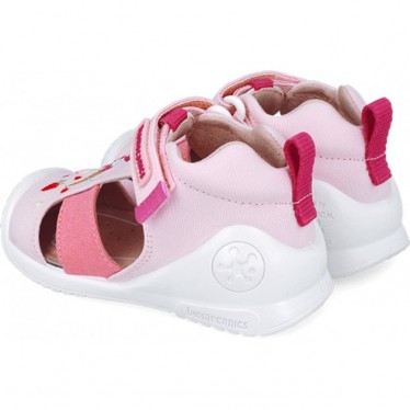 Sandales pour filles Premiers pas Biomecanics 252183 Glace ROSA_B032
