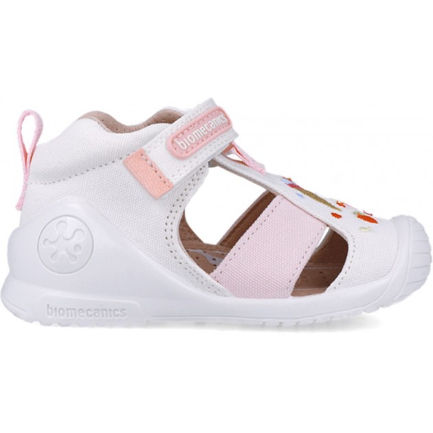 Sandales pour filles Premiers pas Biomecanics 252183 Glace BLANCO_C050 Sandales pour filles Premiers pas Biomecanics 252183 Glace BLANCO_C050