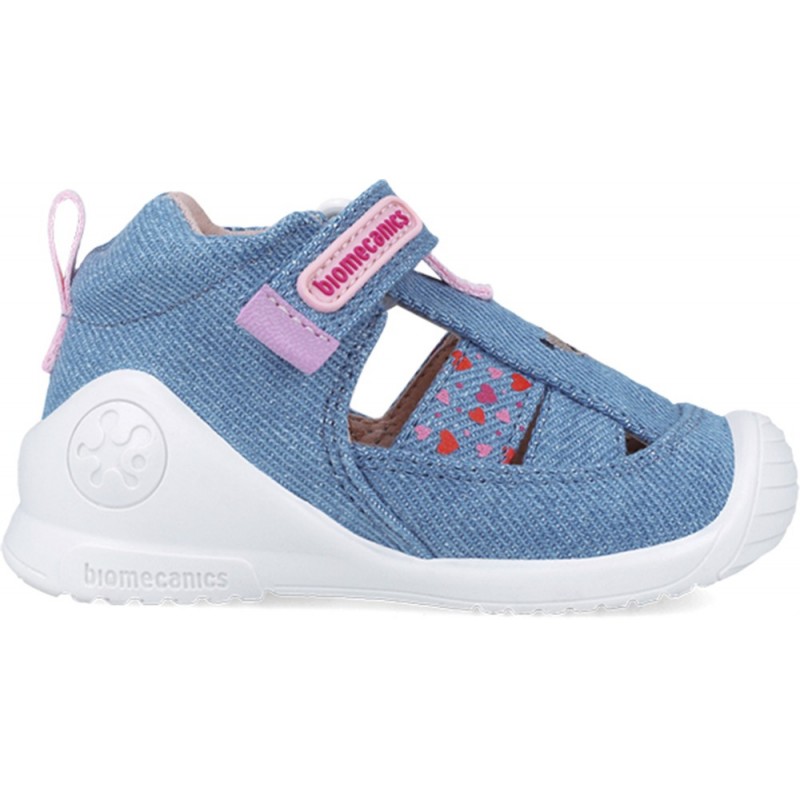 Sandale Twin First Steps pour fille Biomecanics 252184 INDIGO_A631