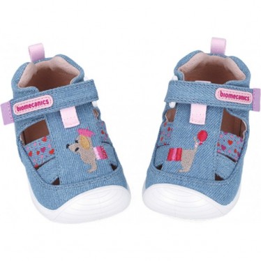 Sandale Twin First Steps pour fille Biomecanics 252184 INDIGO_A631