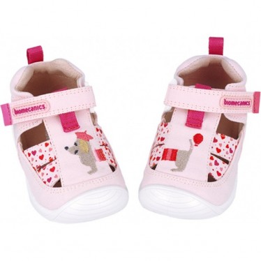 Sandale Twin First Steps pour fille Biomecanics 252184 ROSA_C032