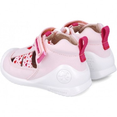 Sandale Twin First Steps pour fille Biomecanics 252184 ROSA_C032