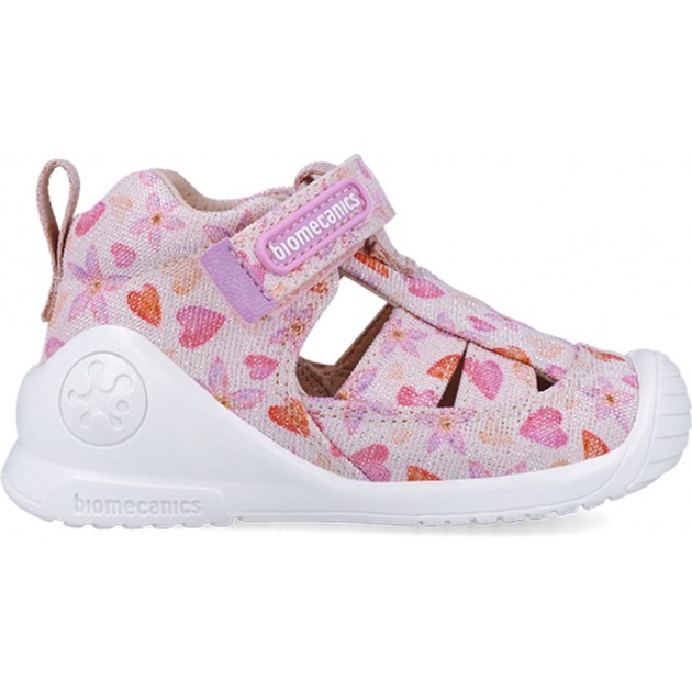 Biomecanics 252185 Sandales imprimées pour filles Premiers pas ROSA_A032