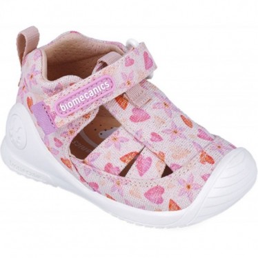 Biomecanics 252185 Sandales imprimées pour filles Premiers pas ROSA_A032