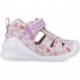 Biomecanics 252185 Sandales imprimées pour filles Premiers pas BLANCO_B050