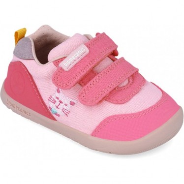 Baskets en toile Biomecanics 252190 Cats pour filles ROSA_A032