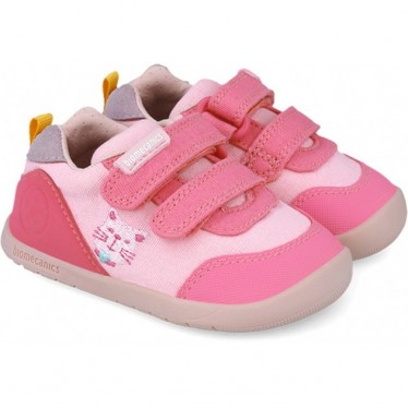Baskets en toile Biomecanics 252190 Cats pour filles ROSA_A032