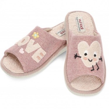 PANTOUFLES VULLADI PAR 9079 ROSA