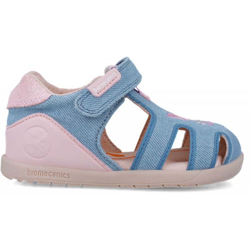 Sandales Delfin Biomecanics 252191 pour filles JEANS_A371