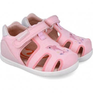 Sandales Delfin Biomecanics 252191 pour filles ROSA_B032