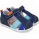 Sandales pour enfants Biomecanics 252198 plus larges AZUL_MARINO_A089