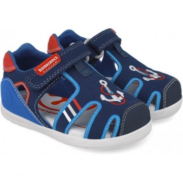 Sandale respectueuse Ancre Biomecanics 252199 pour garçon AZUL_MARINO_A089