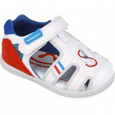 Sandale respectueuse Ancre Biomecanics 252199 pour garçon BLANCO_B050