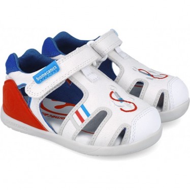Sandale respectueuse Ancre Biomecanics 252199 pour garçon BLANCO_B050