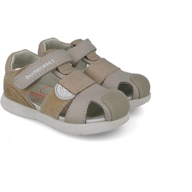 Sandales décontractées Biomecanics 252214 Bioevolution pour garçon TAUPE_B208