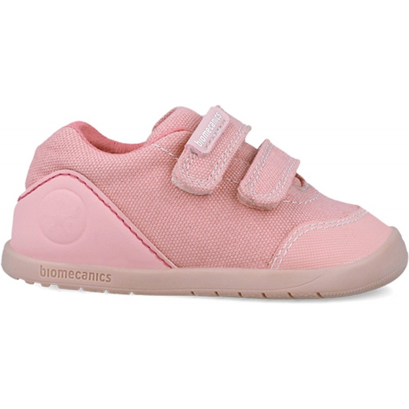 Chaussures de sport respectueuses en toile urbaine Biomecanics 252194 pour filles ROSE_C847