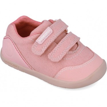 Chaussures de sport respectueuses en toile urbaine Biomecanics 252194 pour filles ROSE_C847