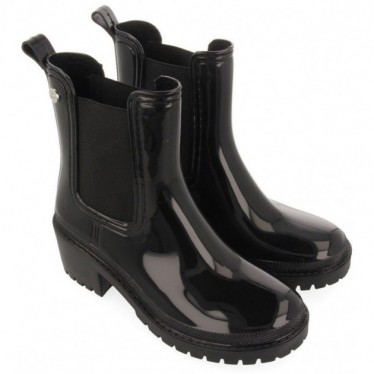 Bottes en caoutchouc style cheville 64622 Trysil NEGRO