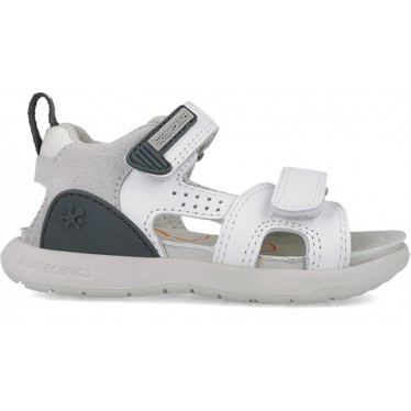 Sandales décontractées Biomecanics 252218 Bioevolution pour garçon BLANCO_GRIS_B471