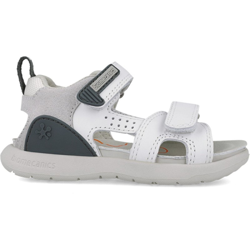 Sandales décontractées Biomecanics 252218 Bioevolution pour garçon BLANCO_GRIS_B471