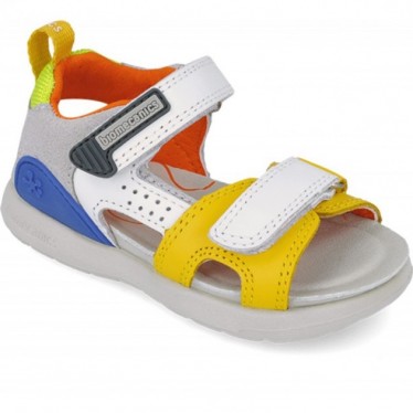 Sandales décontractées Biomecanics 252218 Bioevolution pour garçon BLANCO_AMARILLO_C696
