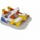 Sandales décontractées Biomecanics 252218 Bioevolution pour garçon BLANCO_AMARILLO_C696