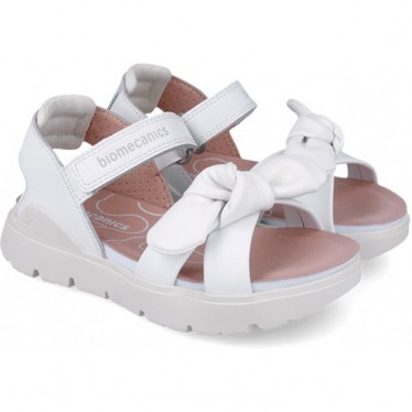 Sandales à nœud Biomecanics 252225 Bioflow pour fille BLANCO_B050