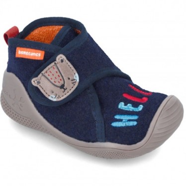 Chaussons enfants BIOMECANICS 241154 feutre AZUL_MARINO