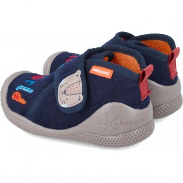 Chaussons enfants BIOMECANICS 241154 feutre AZUL_MARINO