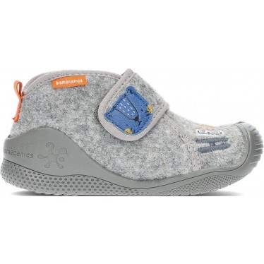 Chaussons enfants BIOMECANICS 241154 feutre GRIS