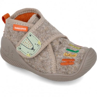 Chaussons enfants BIOMECANICS 241154 feutre TAUPE