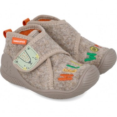 Chaussons enfants BIOMECANICS 241154 feutre TAUPE