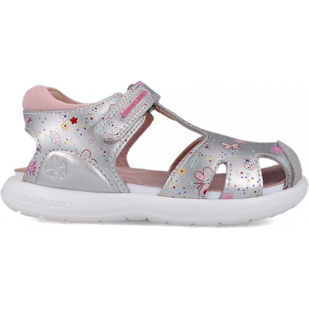 Sandales Biomecanics 252230 Bioevolution Mariposas pour fille PLATA_A198