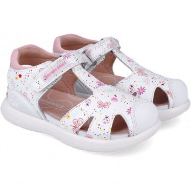 Sandales Biomecanics 252230 Bioevolution Mariposas pour fille BLANCO_B050