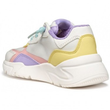 Baskets fille GEOX Loftus J55M2B WHITE_MULTI