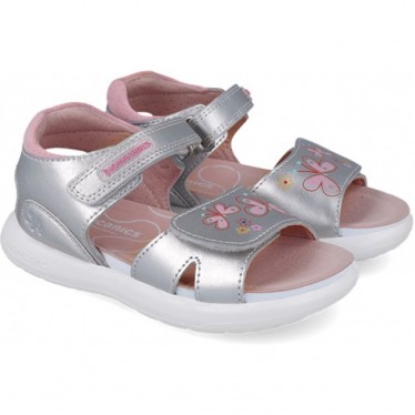 Sandales Biomecanics 252231 Bioevolution Mariposas pour fille PLATA_A198