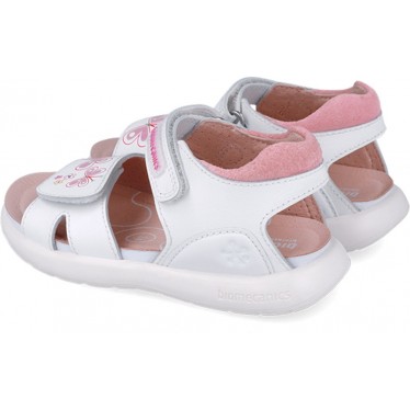 Sandales Biomecanics 252231 Bioevolution Mariposas pour fille BLANCO_B050
