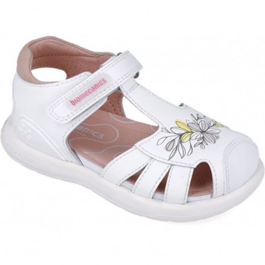 Sandales Biomecanics 252232 Bioevolution Flores pour fille BLANCO_B050