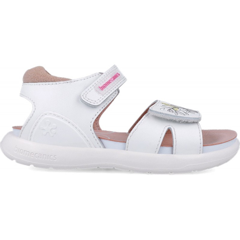Sandales Biomecanics 252233 Bioevolution Flores pour fille BLANCO_B050