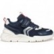 Baskets GEOX Loftus J55MQB pour garçon NAVY_RED