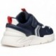 Baskets GEOX Loftus J55MQB pour garçon NAVY_RED
