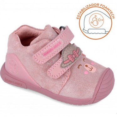 Bottines fille BIOMECANICS 241107 daim PEPPA