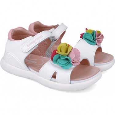 Sandales Biomecanics 252241 Bioevolution Flor pour fille BLANCO_B050