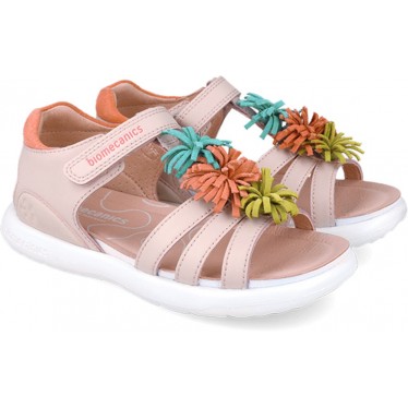 Sandales Biomecanics 252242 Bioevolution Flores pour fille COTTON_A779