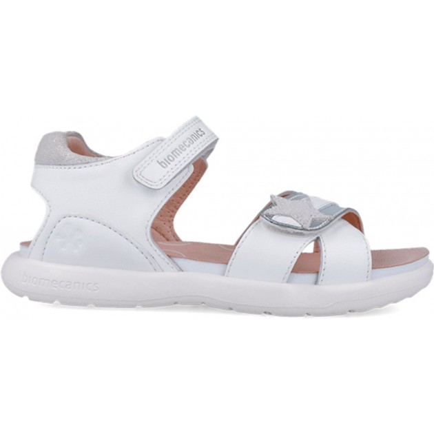 Sandales Bioevolution Star pour filles, Biomecanics 252244 BLANCO_B050