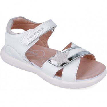 Sandales Bioevolution Star pour filles, Biomecanics 252244 BLANCO_B050