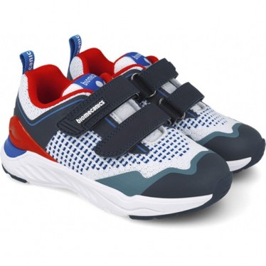 Chaussures de sport Biomecanics 252270 Biorunner pour garçon BLANCO_AZUL_A057