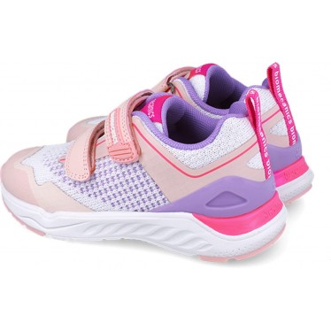 Chaussures de sport Biomecanics 252270 Biorunner pour fille BLANCO_ROSA_B113