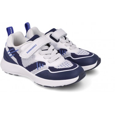 Chaussures de sport pour garçon Biomecanics 252276 Sport Biotech BLANCO_AZUL_MARINO_A112